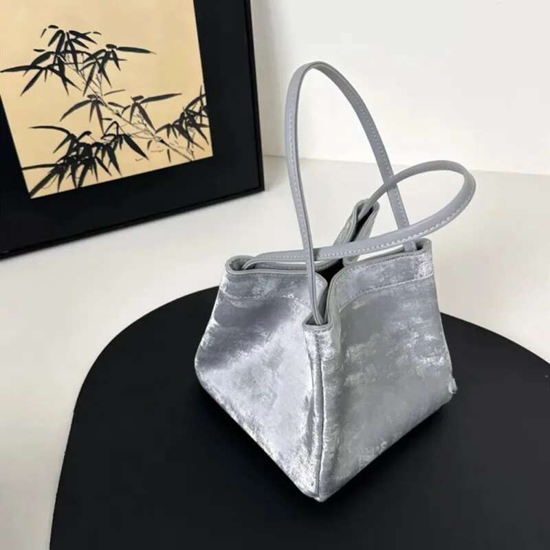 Custom Name Initials Bucket Tote Bags For Women Designer Handbags Purses 2024 New In Fashion Underarm Shoulder Crossbody