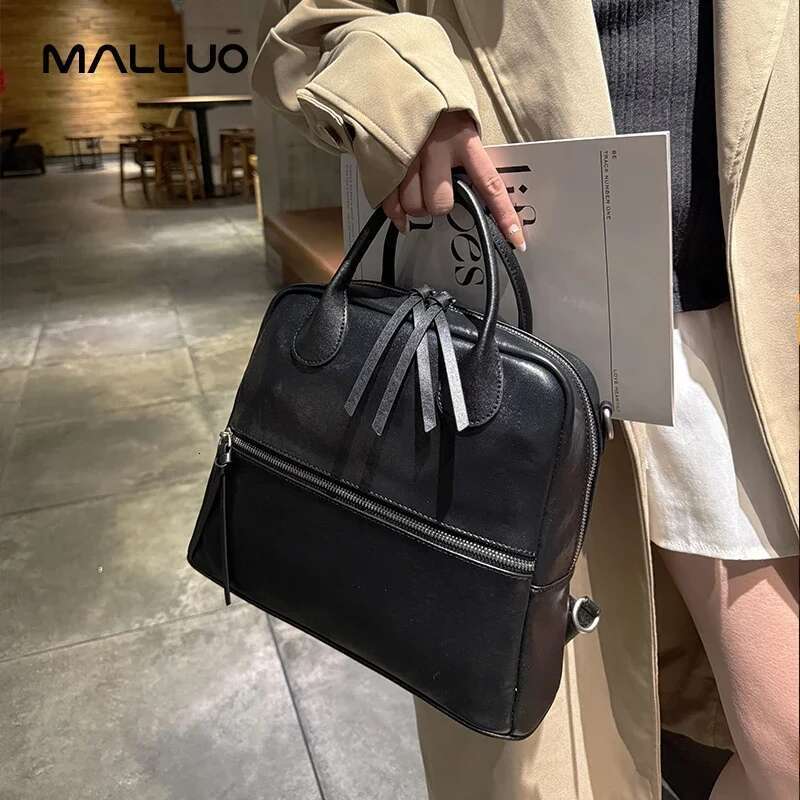 Female Head Layer Cowhide Women Natural Cow Genuine Leather Lady Crossbody Bags Casual Shoulder Bag For Ladies Handbag
