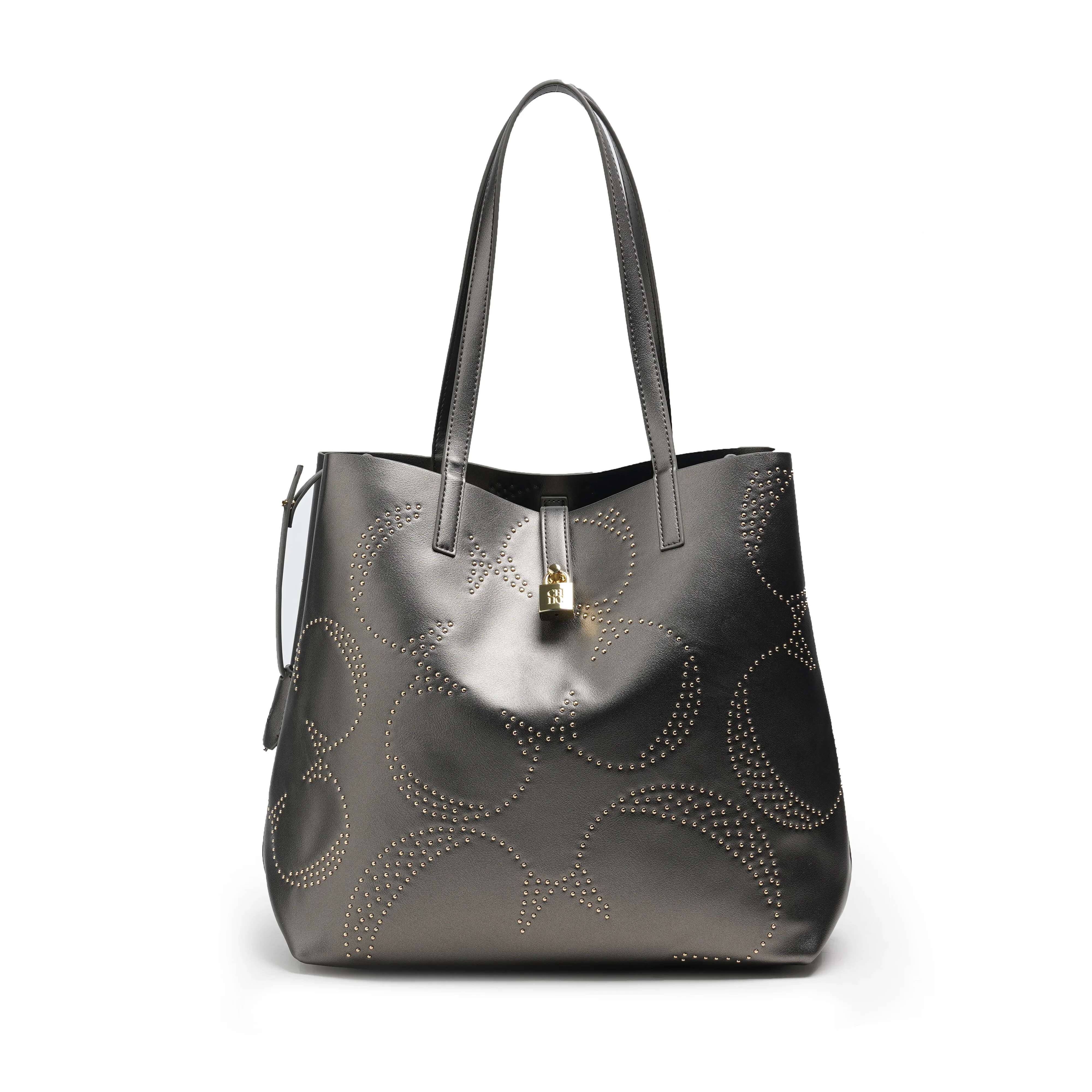 CH Bucket Bag Gold Hardware Zip 2024 New Branded Fashion Designer Wallets Regular Large Women's Handbags