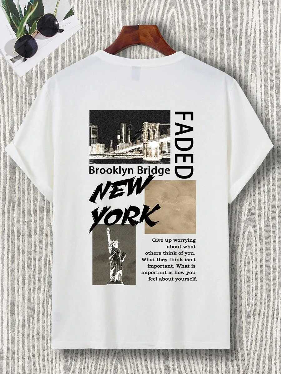 Mens Gym Summer T-Shirt Running Short Sleeve Sports Training Fashion Tops Outdoor Jogging Casual Cotton Sweatshirt Male ClothingXJ250318