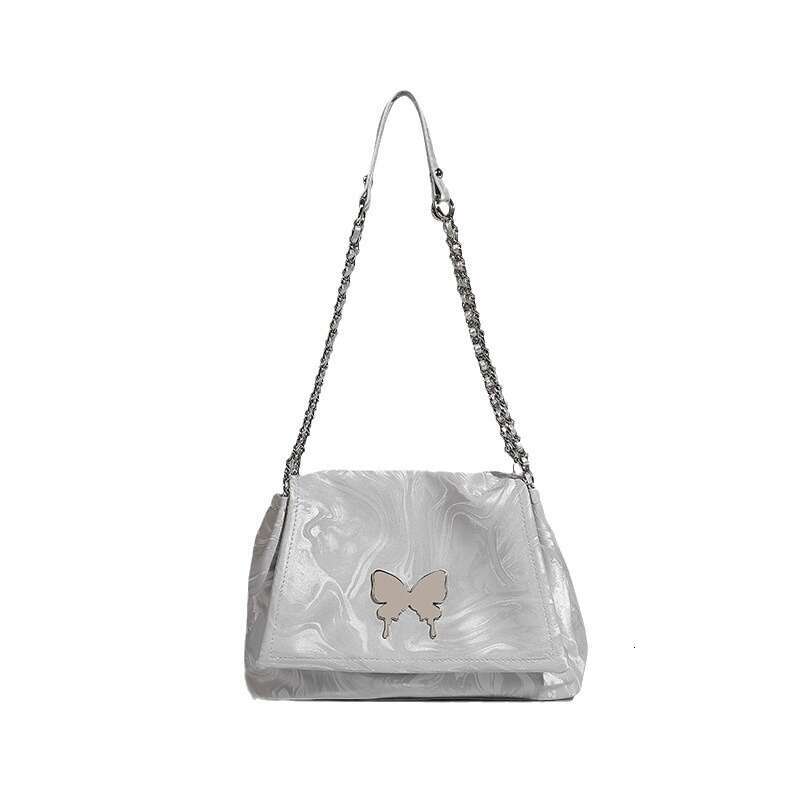 Women's Bags High end butterfly armpit large capacity, fashionable and versatile women's summer crossbody bag, handbag, shoulder bag