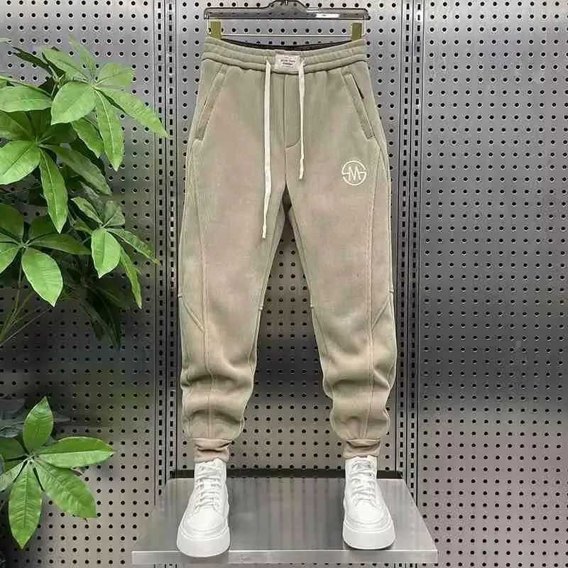 New Autumn Mens Athletic Pants Street Jogger Trouser 9-Minute Athletic Pants Fashion Daily Mens Wear 2024 W250318