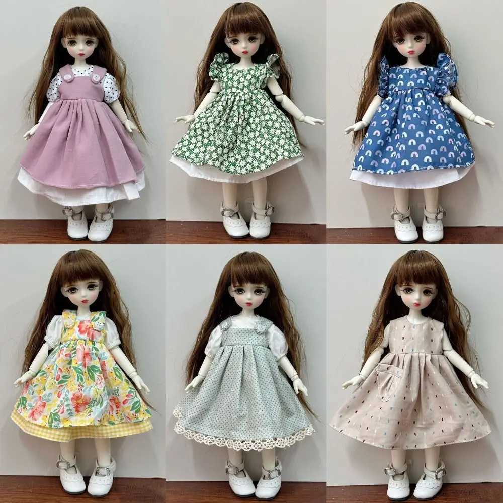 free shipping 11.5 30cm Party Casual Clothing Princess 1/6 BJD Doll DIY Accessories Childrens Toy Set