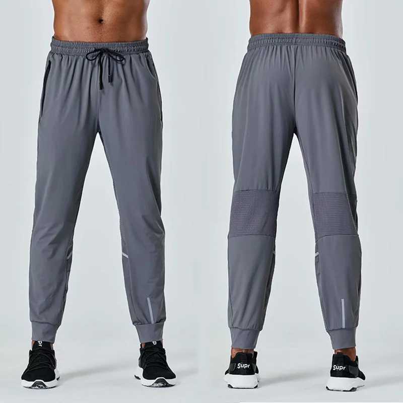 Summer Mens Running Pants Sportswear Jogging Sweatpants Casual Outdoor Quick Dry Training Elastic Gym Fitness Trousers W250318