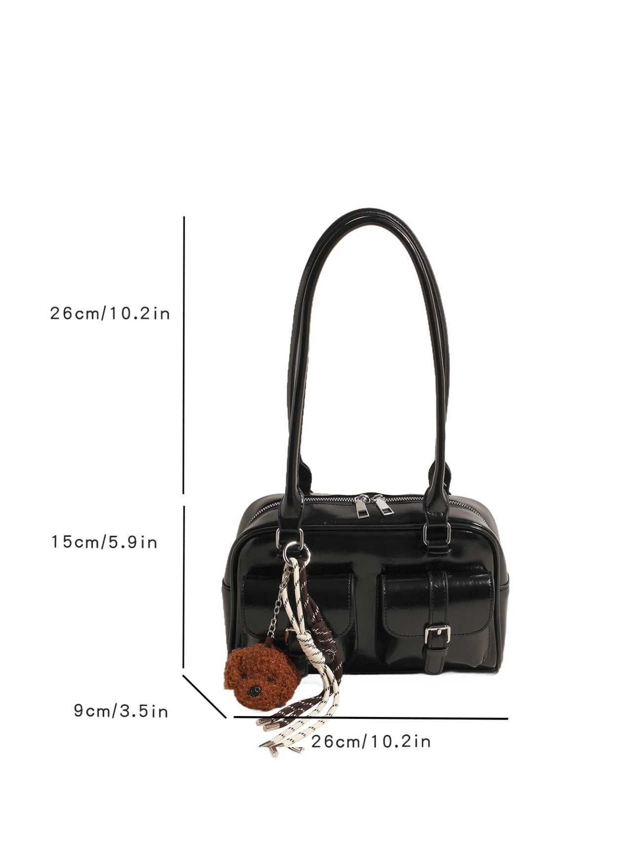 Wens armpit bag cmuting bowling bag advanced sense large capacity simple single shoder bag Y250318
