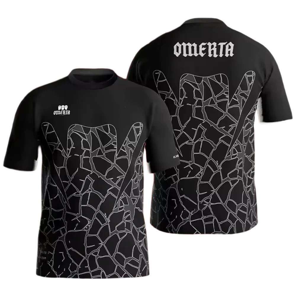 Omerta 47 Boxing Fans Summer 3D Printed Outdoor Sportswear Men's Breathable Shirt Round Neck Short Sleeve T-shirt Clothing