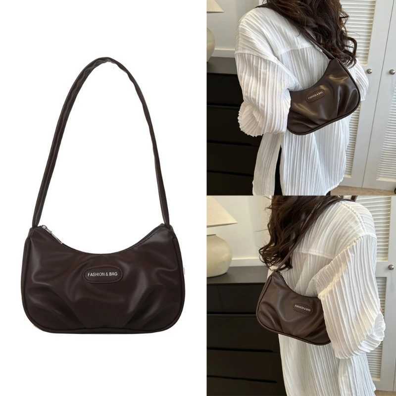 Handbags Shoder Bags Underarm Bag Versatile Bag Lady Purse Armpit Bag Black/White/Sier/Brown/Rose Red/Green Z250318