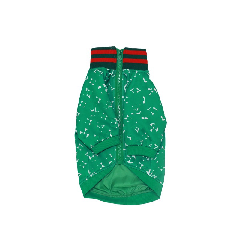 Designer Jackets Dog Apparel Classic Letter Pattern Dogs Clothes Warm Pet Coat Winter Puppy Clothing for Small Poodle Yorkshire Bulldog Pomeranian S 1