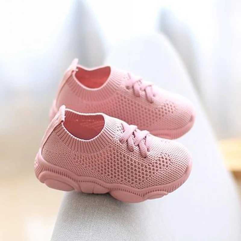Sneakers Kids Shoes Antislip Soft Bottom Baby Sneaker Casual Flat Children size Girls Boys Sports Shoes Spring Summer W250318