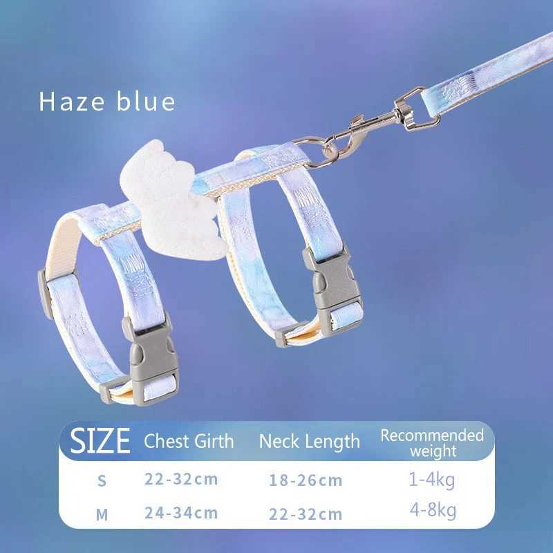 Cat Strap Wings Pet Strap and Belt Set Adjustable Pet Strap Suitable for Cats Puppies Khazars and Chihuahua Cat AccessoriesT250318