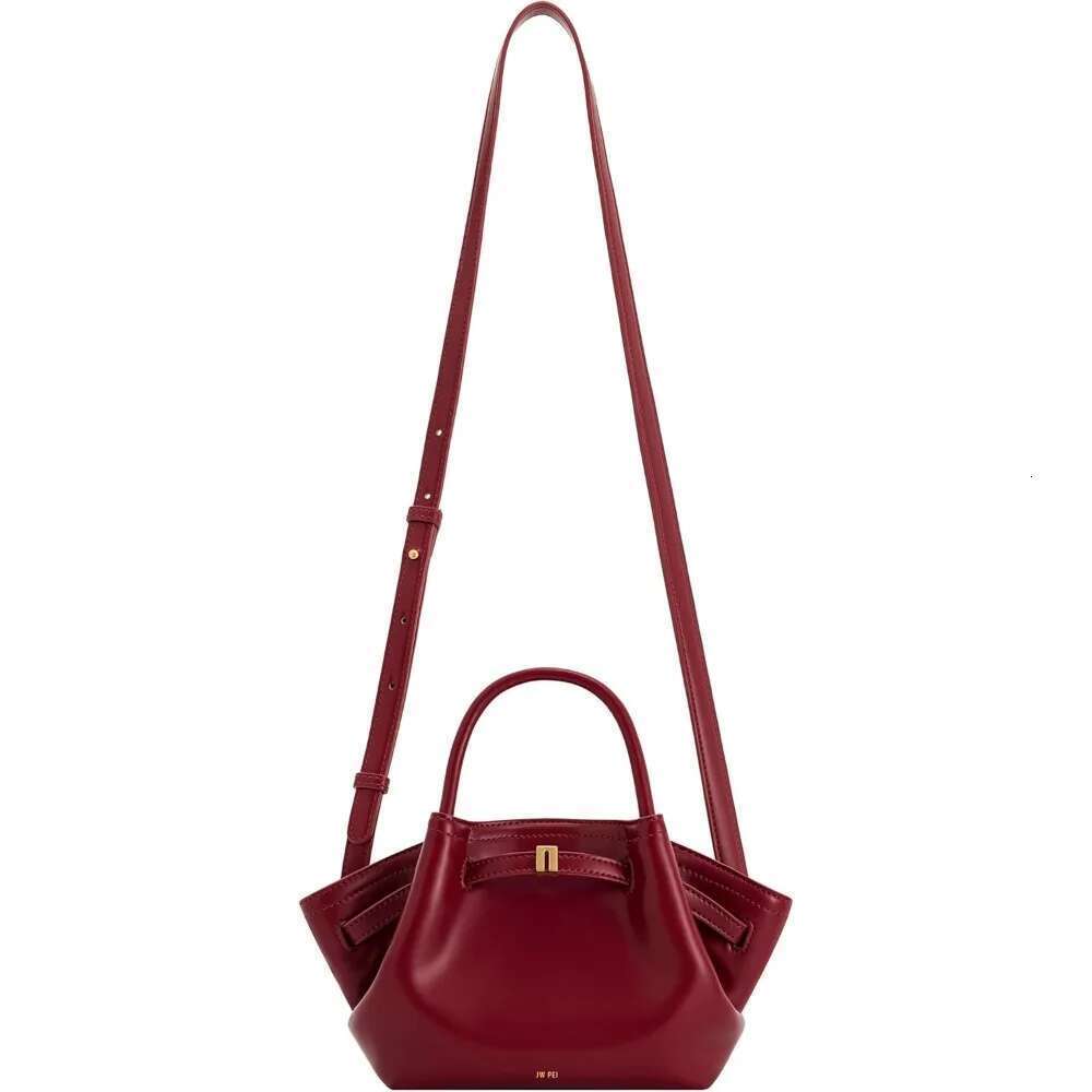 Women's JW PEI Hana Mini Faux Suede Tote Bag Claret