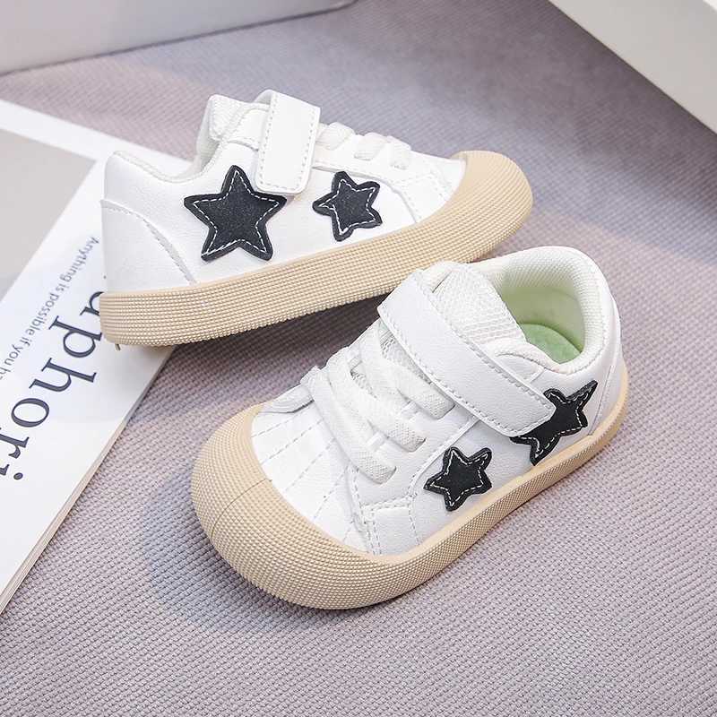 Children Casual Shoes Boys Sneakers Star Baby Board Shoes Soft-soled Non-slip Lightweight Infant Toddler Shoes Size 17-27XJ250318