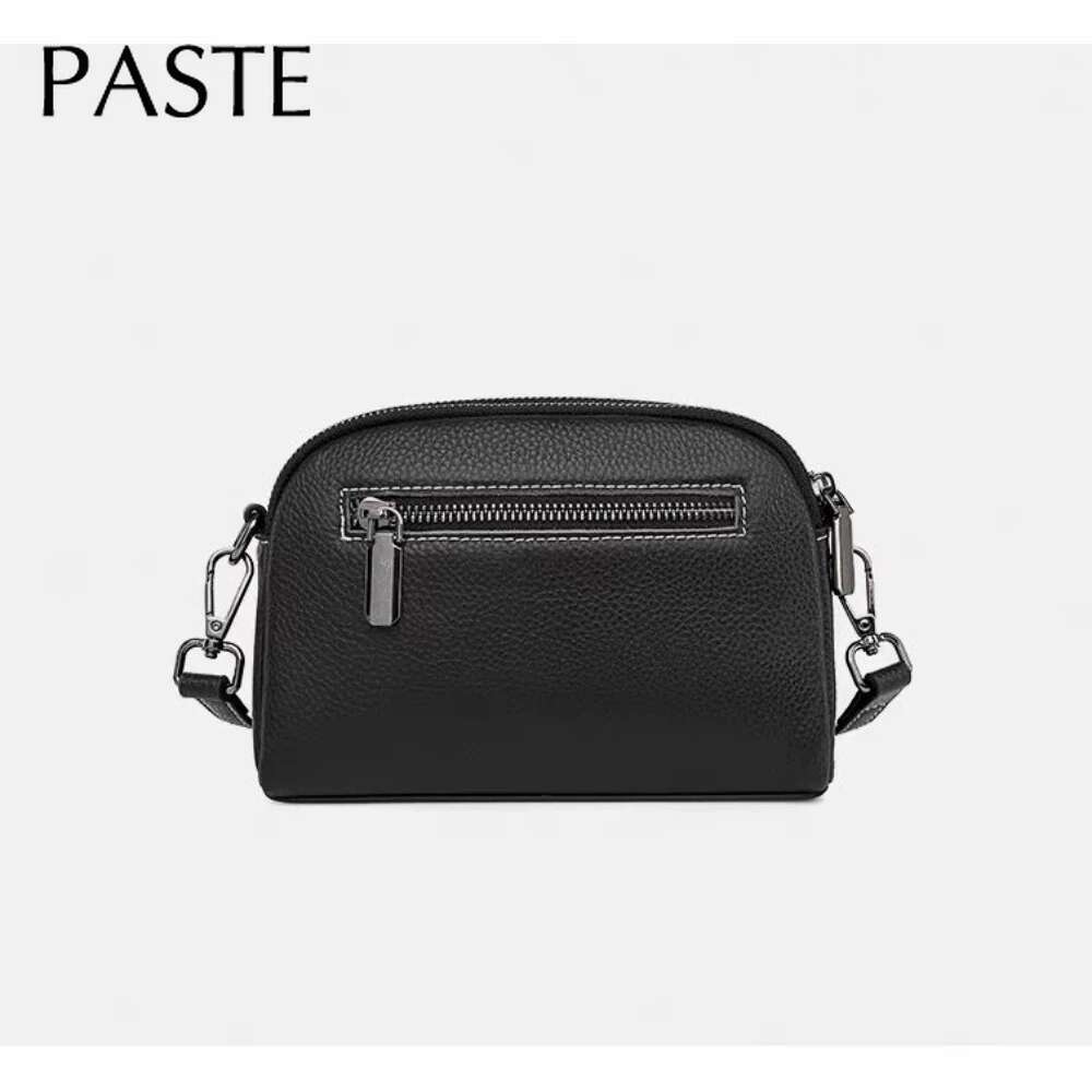 New Summer Chic Casual Style Flap Crossbody For Women 100% Cowhide Leather Small Square Bag Female Shoulder Bags White