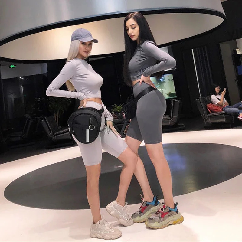 Waist Bag for Women Leg Bag Motorcycle Waterproof Steampunk Fanny Pack Ladies Hip Phone Pockets Bag Leg Bags in Waist Pack 250314