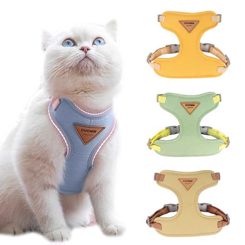 Cat Strap Set Adjustable Dog Strap Vest Escape Prevention Cat Chest Strap Chihuahua Dog Outdoor Walking Lead StrapT250318