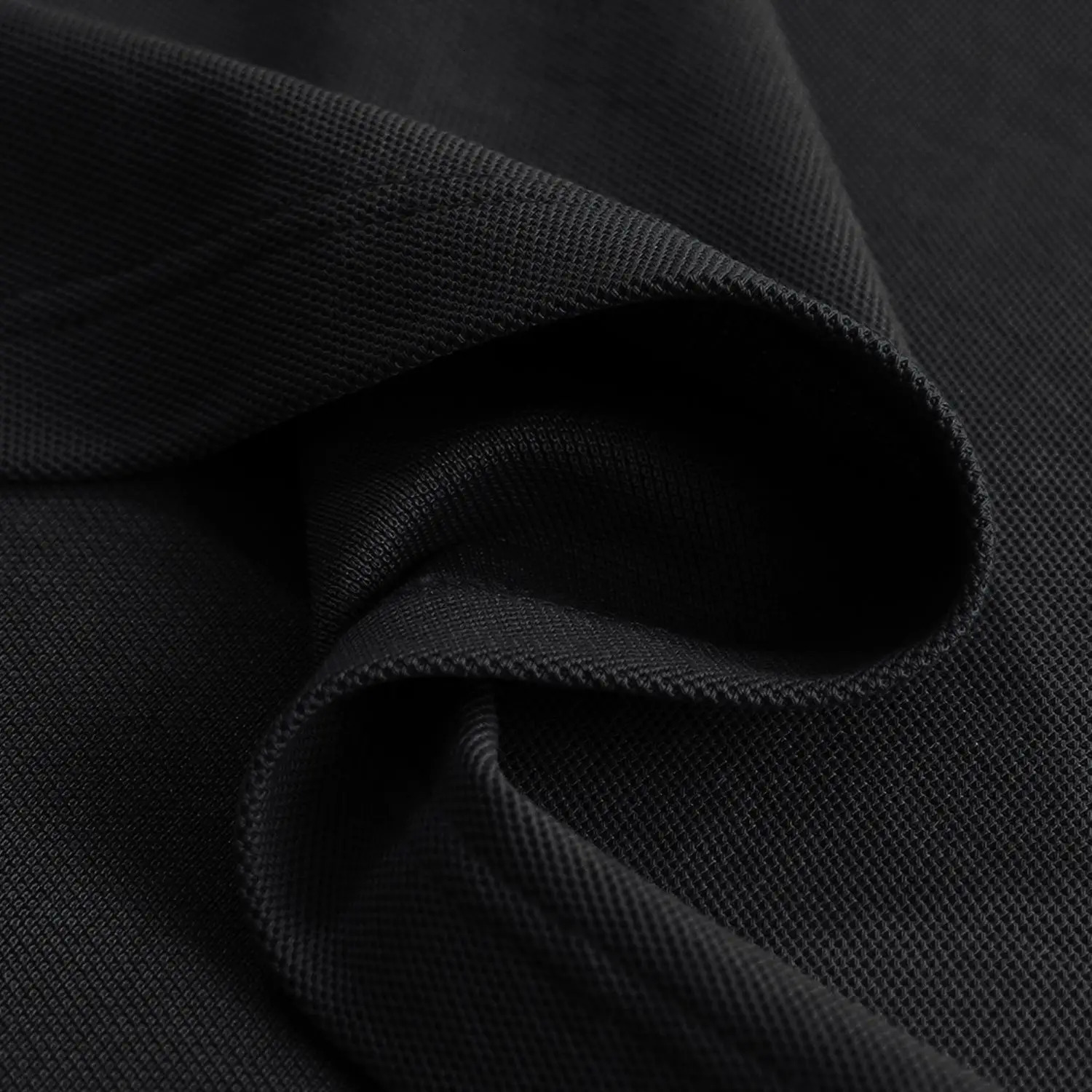 Polo Shirt Mens and Womens Short-sleeved T-shirt Lapel Black Trendy Retro Summer Solid Color Short-sleeved Top 250318