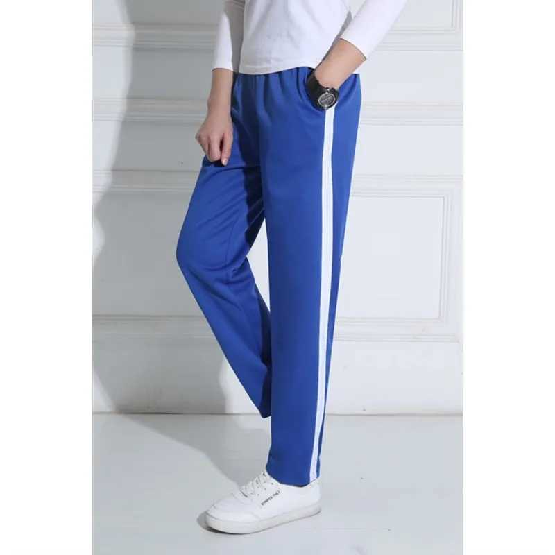 Unisex New Pants Casual Sweatpants Striped Bastic Trousers Pants Men Joggers Simple Work Pants W250318