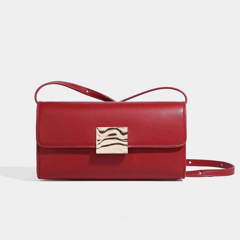 Small Square Bag For Women Designer Handbag And Purse 2025 New In PU Leather Fashion Simple Commuting Shoulder Crossbody