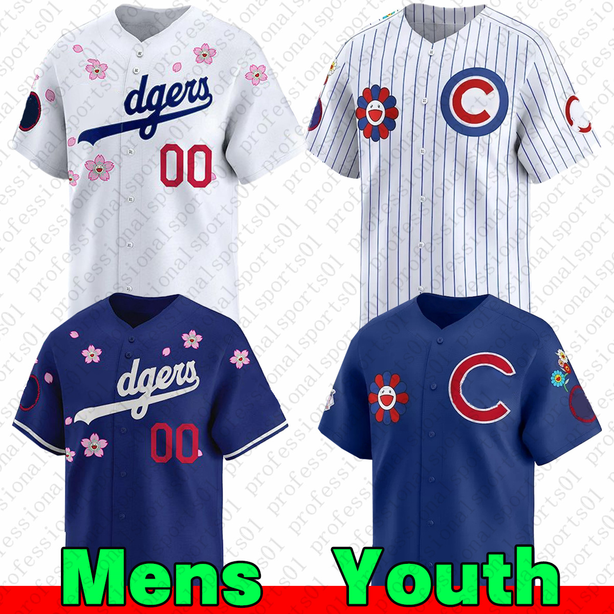 #17 Shohei Ohtani #18 Yoshinobu Yamamoto dodgers jersey tokyo series Cubs murakami Jersey Seiya Suzuki Custom Baseball jersey 2025 tokyo series