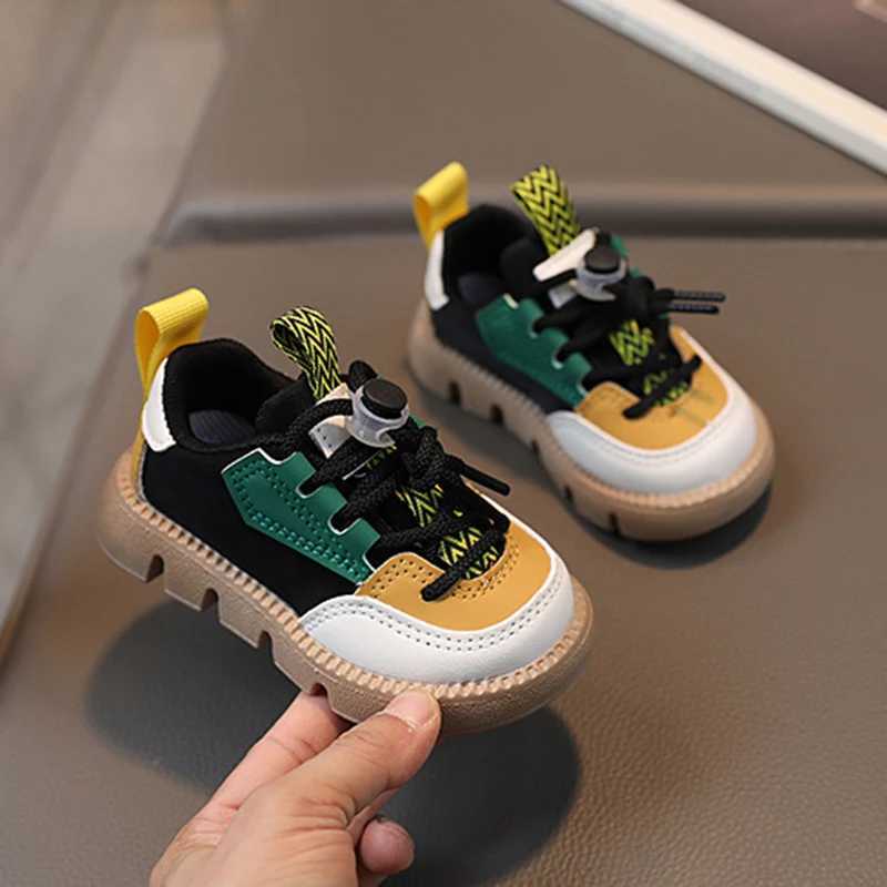 Fashionable childrens sports shoes outdoor sports running Brathable sports shoes for boys and girls childrens non slip casual shoesXJ250318