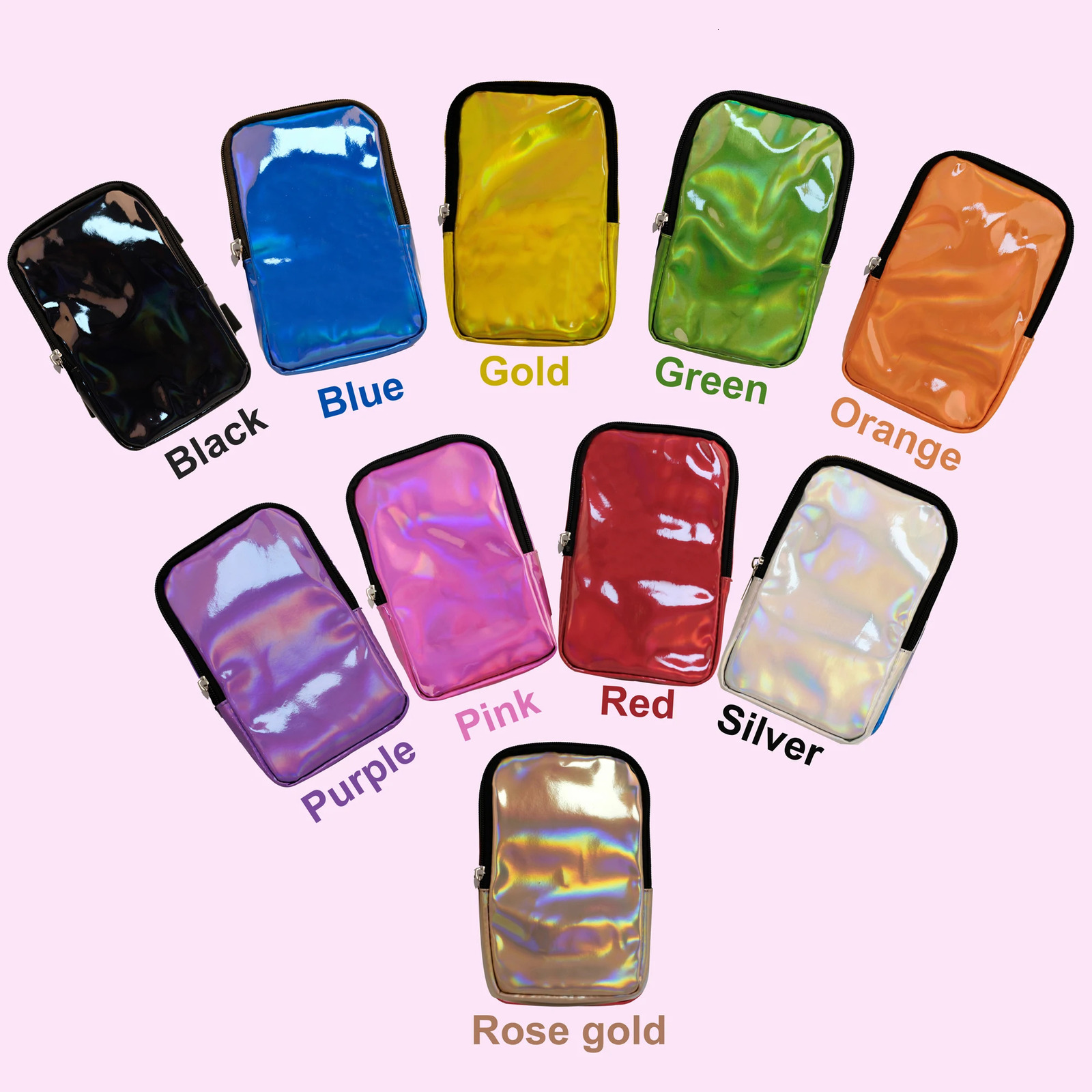 2024 Carnival Thigh Bag Holographic Thigh Bag for Women Adjustables Straps PU Waist Pouch Leg Bag for Carnival 250314