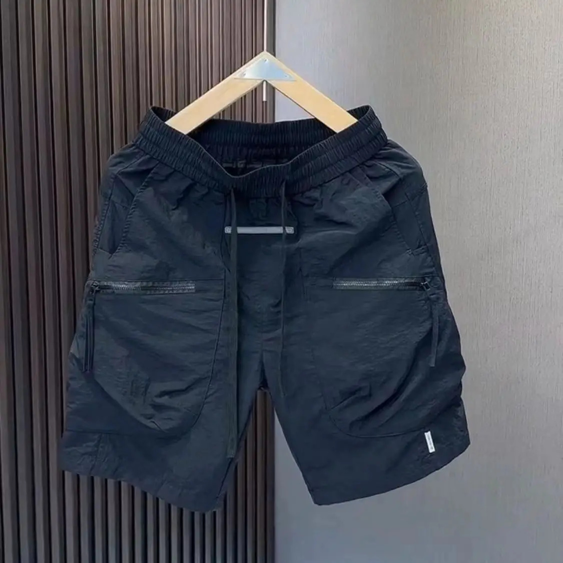 Japanese Shorts Mens Fashion All-Match Fashion Casual Working Pants Quick-Dry Pants Loose Straight Shorts gym shorts 250318