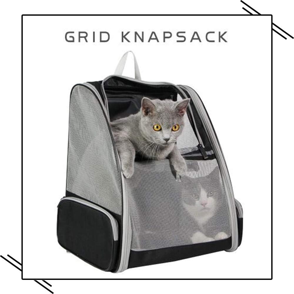 Cat Carrier: Space Capsule Pet Travel Carrier Small Dogs and Cats, Lightweight Bubble Backpack for Daily Use (Black) Free shipping