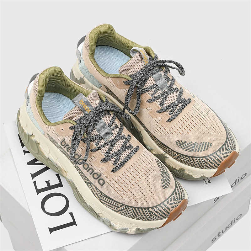 Professial Sports Shoes For Men Wen Black Beige Running Shoes Unisex Brand Designer Walking Jogging Shoe Couples Z250318
