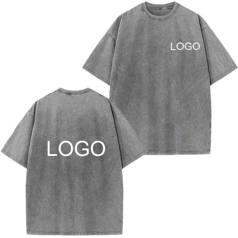 Customized retro T-shirt for men fashionable retro design pure cotton short sleeved T-shirt for women Harajuku Cool Street T-shirt topT250318