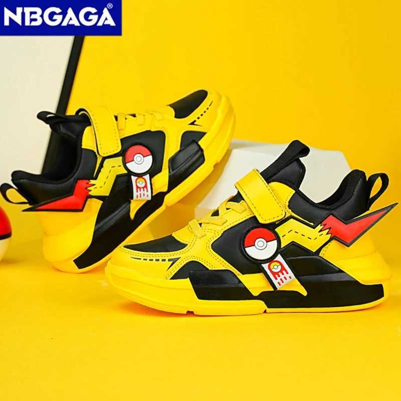 Four season sports childrens sports shoes outdoor boys classic running shoes Pu leather childrens walking shoes casual W250318