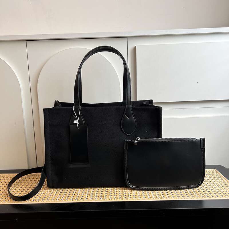 Wholesale new high-quality shoulder bags, large capacity commuting tote bags, versatile hand-held women's bags