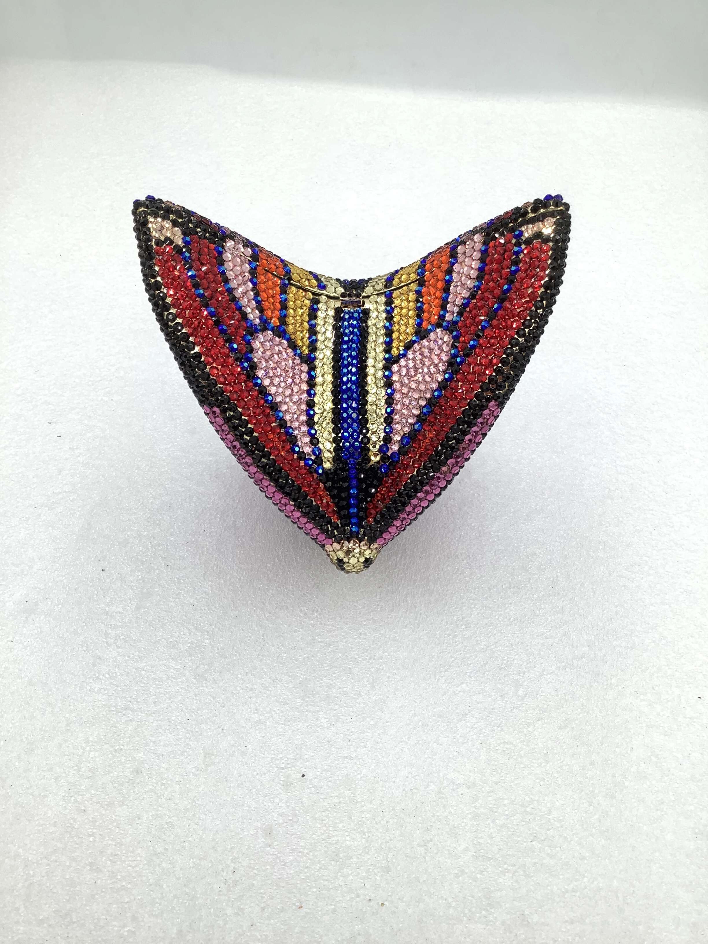 Lady Butterfly Rhies Clutch Purse Wedding Party Dinner Purses Dia Day Clutches Stone Women Gems Evening Bags