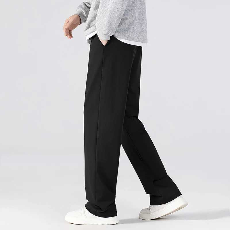 CHRLCK Mens Straight Pants Sports Pants Mens Running Pants Spring and Autumn Loose Casual Sports Pants Running and Jogging Trousers W250318