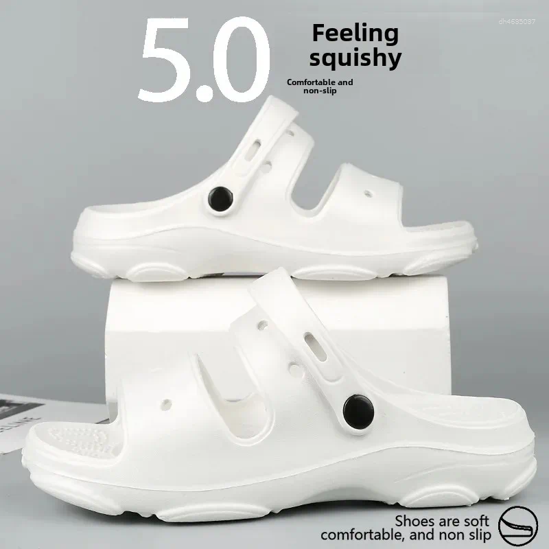 Sandals Summer Fashion Outer Wear Men's Breathable Driving Beach Casual Sports Shoes Thick Bottom EVA Material zhanyishengli