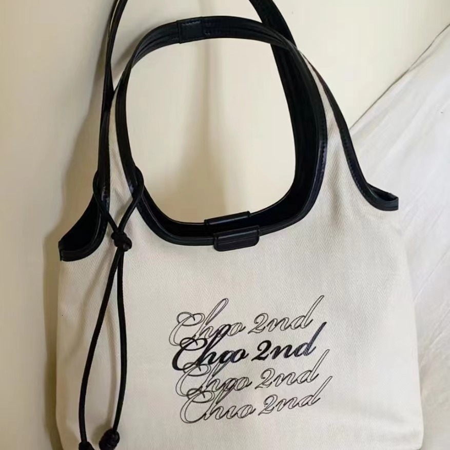 2025 Summer Fashion Designer Original Handbag New Women s Underarm Storage Bag Large Capacity Casual Lazy Single Shoulder Canvas Bag Crossbody Bag