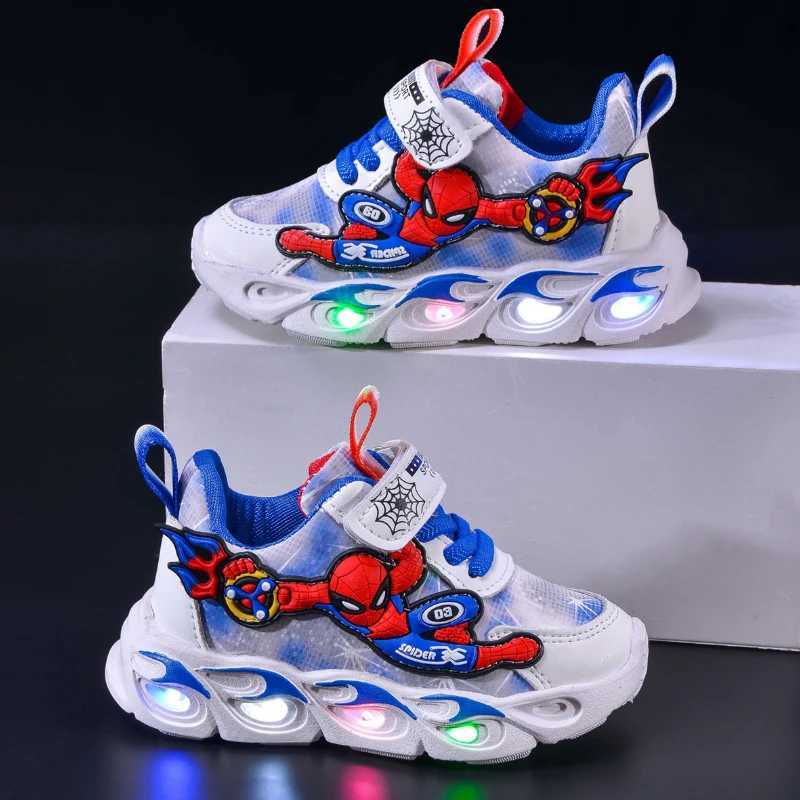 Fashion Spider Man baby boys sports shoes spring/autumn childrens sports shoes light sports shoes fashion childrens sports casual shoes W250318