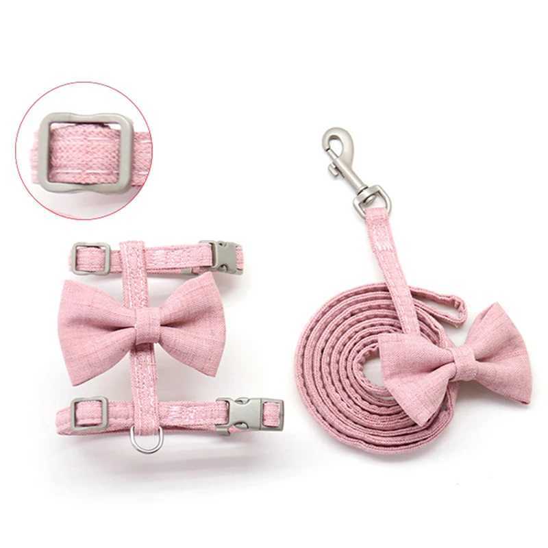 Leak proof cat harness and belt set adjustable dog harness vest dog harness dog harness dog harnessT250318