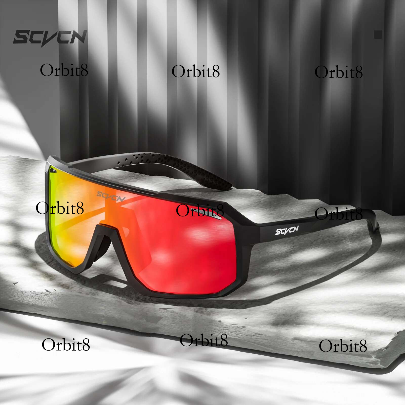 SCVCN Sports Men UV400 Sunglasses Cycg Glasses Runing Cycl Camp Bike Eyewear MTB Outdoor Goggles Bicycle Women Hunting