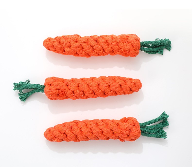 Puppy Teething,Dog Rope Toys,Cat Chew Toys,Safe Braided Rabbit Toys Healthy Gift