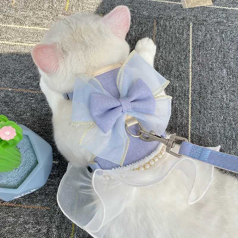 Cat Walking Cat Rope Cat Chest Strap Trap Rope Prevent breakage Special pet clothing Anti slip Cat Rope Cat Collar Cat HarnessT250318