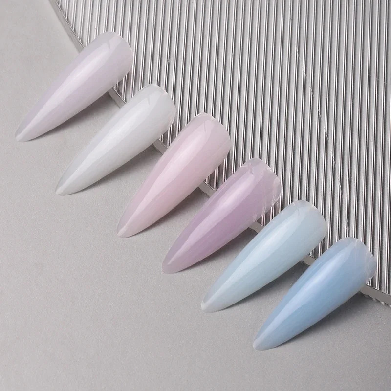 MSHARE 50g Jelly White Pink Blue Translucent Self Leveling Builder Hard Gel for Nail Extension Construction UV Gel 250314