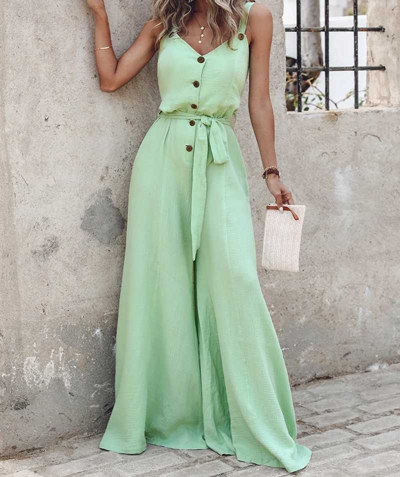 Buttonless and strapless detailed jumpsuit for womens summer top elegant long sleeved V-neck elegant tube sexy casual Playsuit X250318