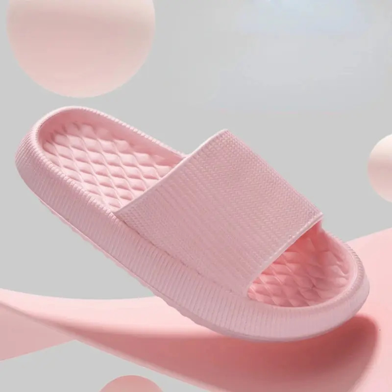 EVA House Anti-Skid Slipper for Women and Men 4CM Thick Sole and Cloud-Like Feeling 250318