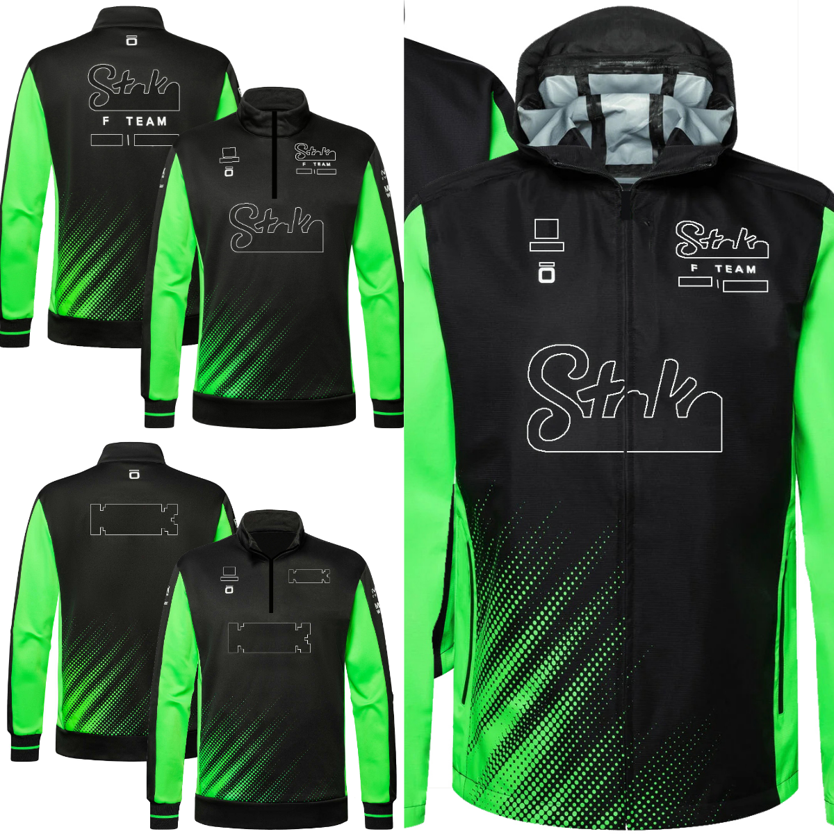 2025 New F1 Team Formula 1 Driver Racing Zip Hoodie Car Fans Windproof Softshell Jacket Men Women Hooded Sweatshirt Custom free shipping