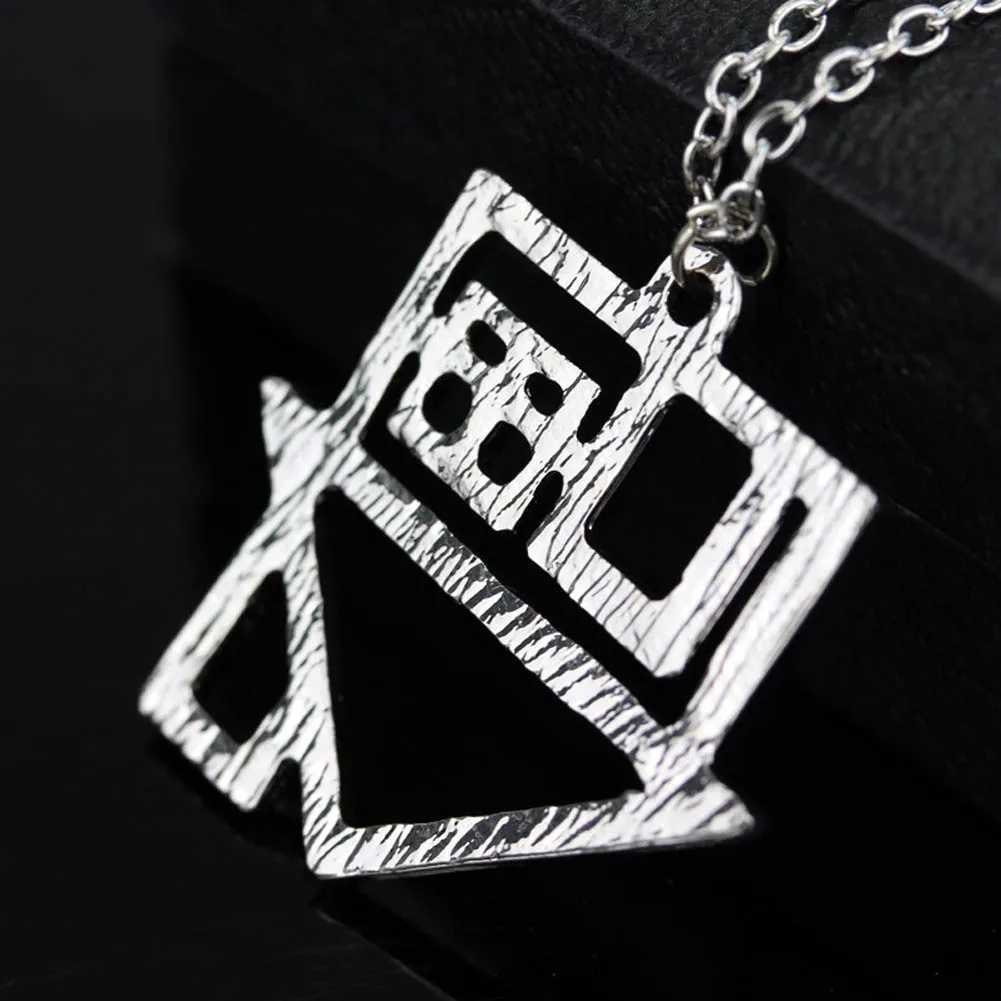 Neighbor rock music pendant necklace jewelry to give to friend W250318