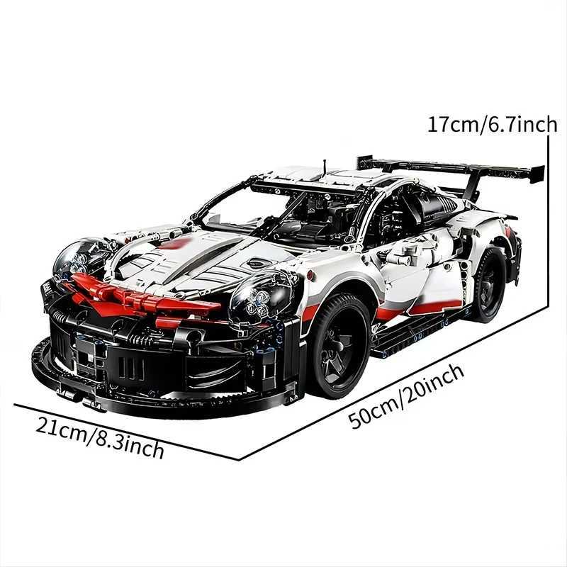 2025new coming 1580 Pcs Technical Classic Super Racing Car Building Blocks Model Bricks Vehicle Toy For Kids BirthdayXJ250318