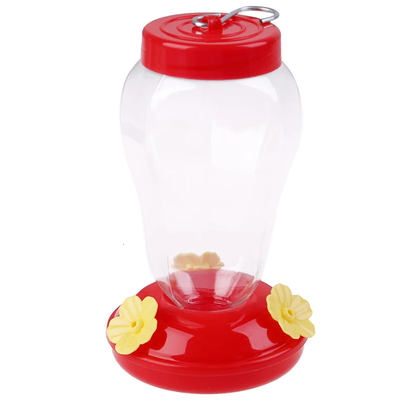 On site feeding hummingbird bottle hanger garden outdoor plastic flower iron hook feeder courtyard water dispenser 250318