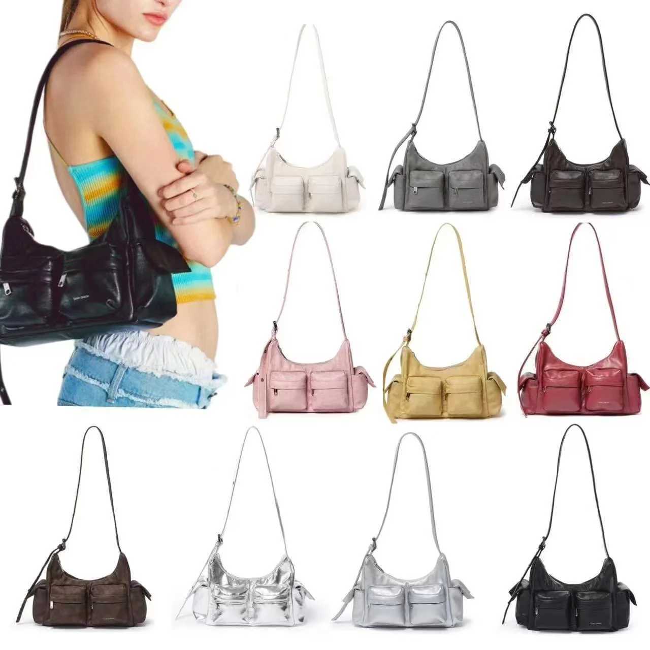 n SAMO DOH Hg Eun-chaes same motorcycle bag same Sg Yuqis same shoder bag under the arm Y250318