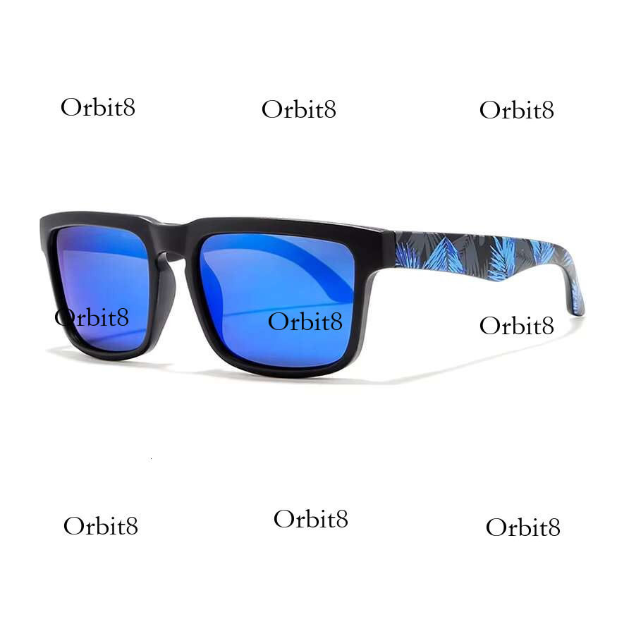 Unisex Pc Frame UV400 Mirrored Men Square Sport, Polarized Sunglasses/