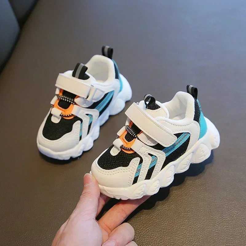 Preschool girls shoes little boys sports running shoes breathable soft non slip kindergarten casualXJ250318